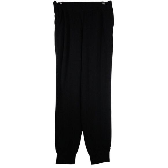 New Quince Women’s Black Mongolian Cashmere Sweatpants Joggers Medium 3751 - Picture 11 of 11